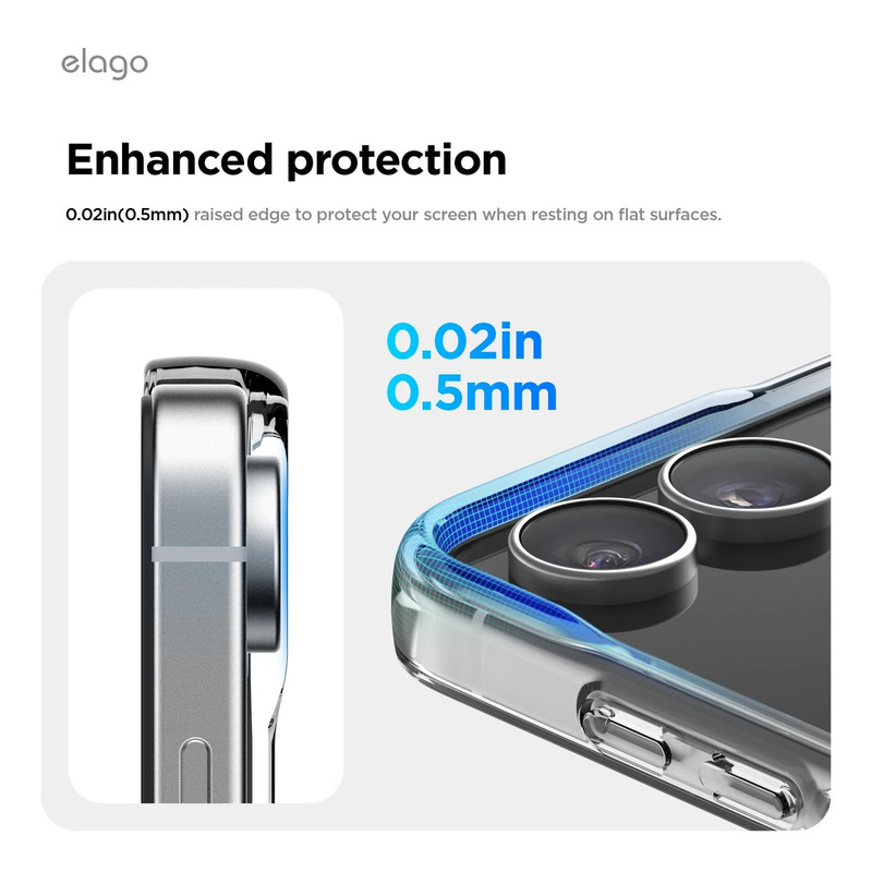 کاور اپیکوی مدل Transparent Fold مناسب برای گوشی موبایل سامسونگ Galaxy Z Flip 7