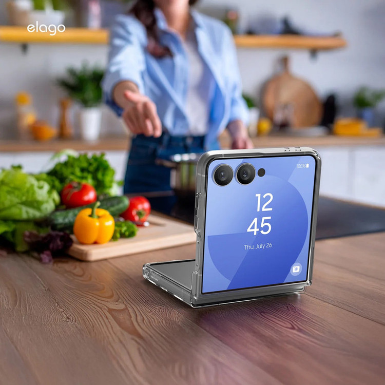 کاور اپیکوی مدل Transparent Fold مناسب برای گوشی موبایل سامسونگ Galaxy Z Flip 7