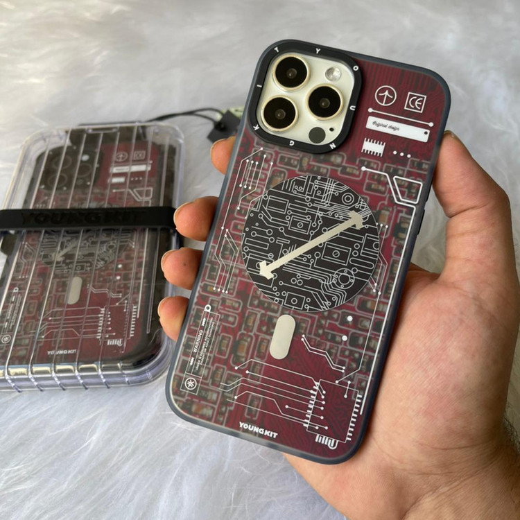 کاور یانگ کیت مدل 03-Technology Futuristic مناسب برای گوشی موبایل اپل iphone 15 promax