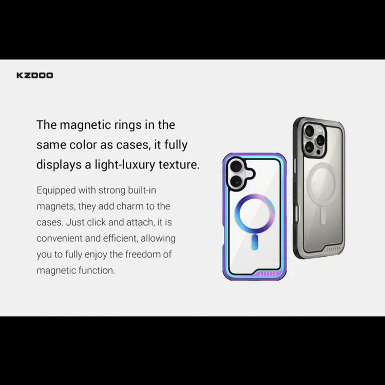 کاور کی -زد دوو مدل Mag Ares Sport مناسب برای گوشی موبایل اپل iPhone 16 Pro