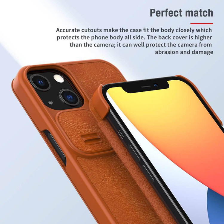 کیف نیلکین مدل QIN PRO کد 02 مناسب برای گوشی موبایل اپل iphone 13 pro