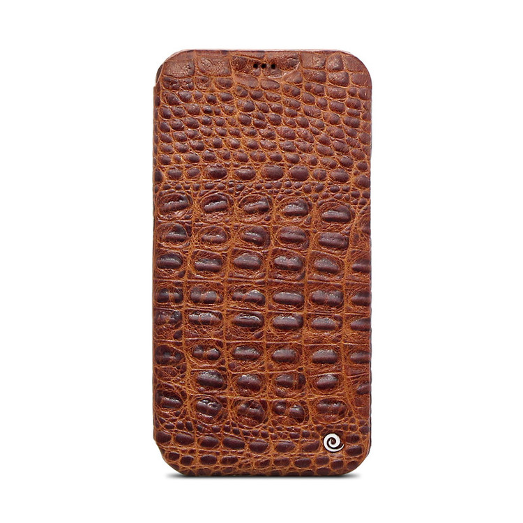 کیف کلاسوری اگرت مدل Croco چرمی مناسب برای گوشی موبایل اپل iPhone 13 Pro Max