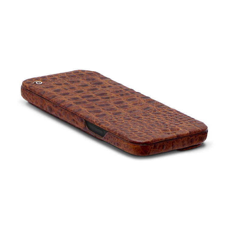 کیف کلاسوری اگرت مدل Croco چرمی مناسب برای گوشی موبایل اپل iPhone 13 Pro Max