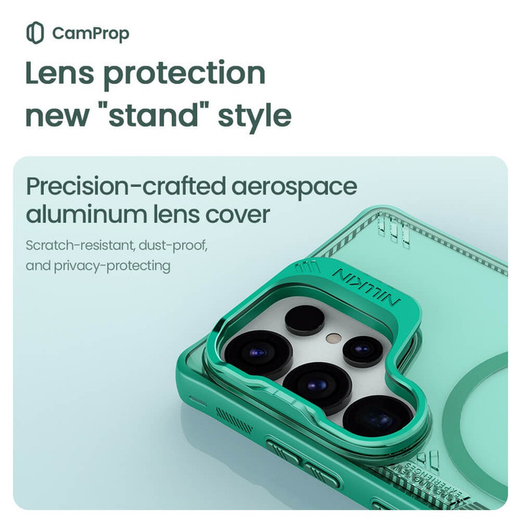 کاور نیلکین مدل Iceblade Prop Frame version Magnetic مناسب برای گوشی موبایل سامسونگ Galaxy S25 Ultra