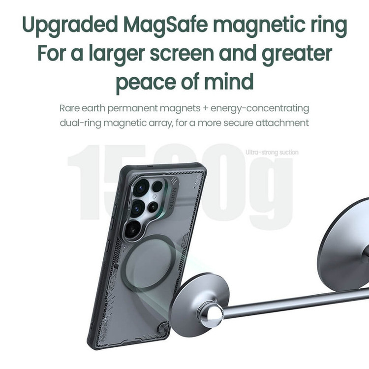 کاور نیلکین مدل Iceblade Prop Frame version Magnetic مناسب برای گوشی موبایل سامسونگ Galaxy S25 Ultra