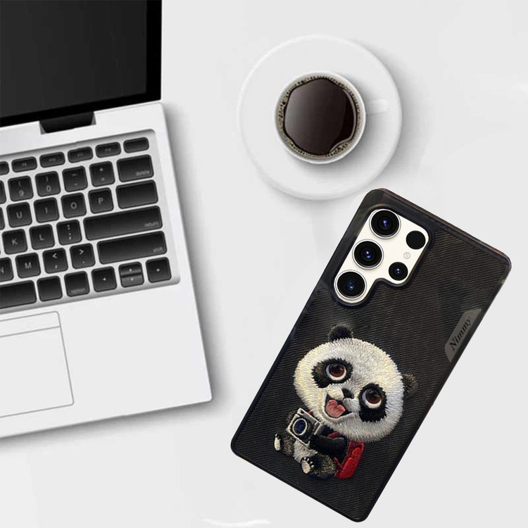 کاور اپیکوی مدل Nimmy Panda مناسب برای گوشی موبایل سامسونگ Galaxy S25 Ultra