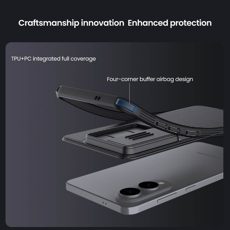 کاور نیلکین مدل CamShield Pro Magnetic مناسب برای گوشی موبایل سامسونگ Galaxy S25 Edge