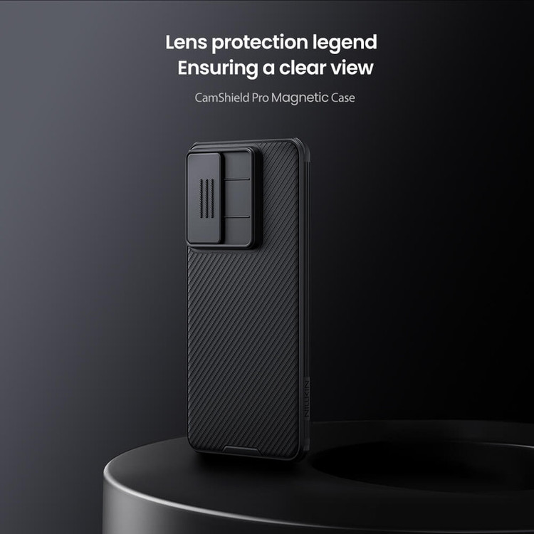 کاور نیلکین مدل CamShield Pro Magnetic مناسب برای گوشی موبایل سامسونگ Galaxy S25 Edge