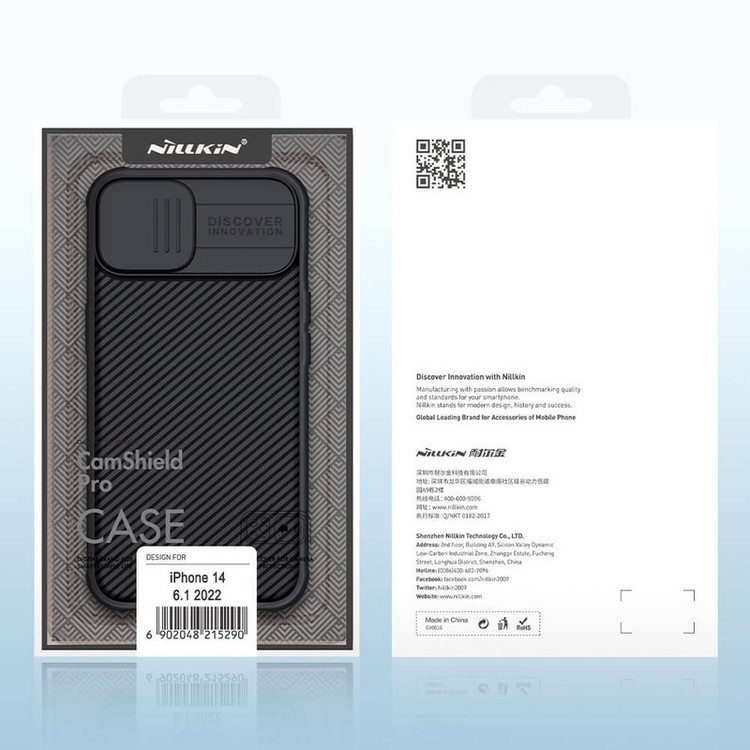 کاور نیلکین مدل Camshield Pro مناسب برای گوشی موبایل اپل iPhone 14