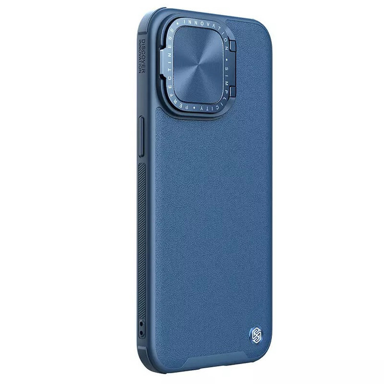کاور نیلکین مدل Camshield Prop Leather مناسب برای گوشی موبایل اپل iPhone 15 Pro