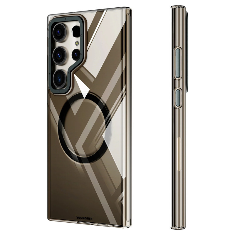 کاور یانگ کیت مدل 02-Crystal Clear Case مناسب برای گوشی موبایل سامسونگ Galaxy S25 Ultra