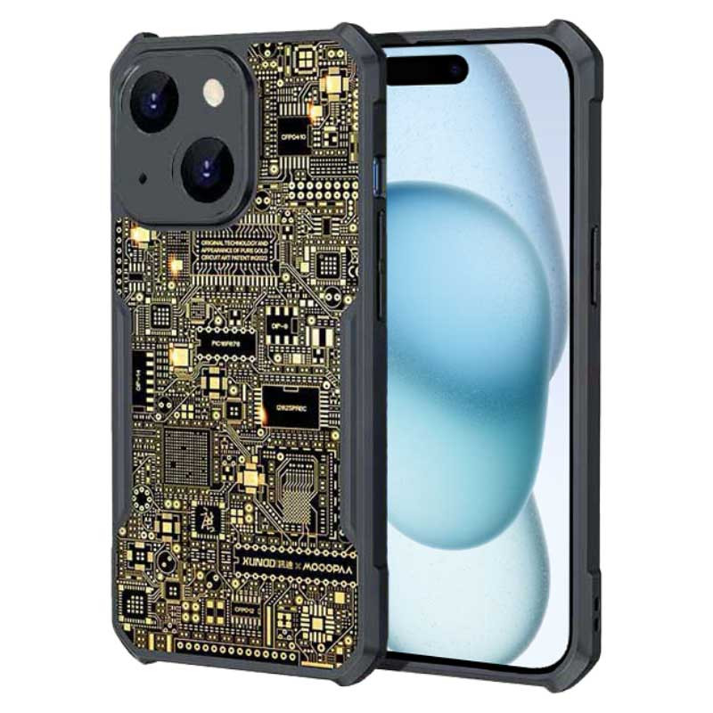 کاور اپیکوی مدل Xundd Gold مناسب برای گوشی موبایل اپل iPhone 15