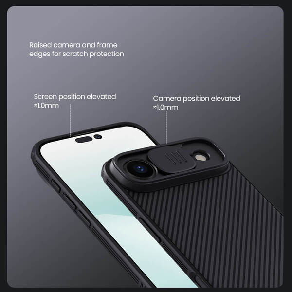 کاور نیلکین مدل Camshield Pro مناسب برای گوشی موبایل اپل iPhone 17 Air