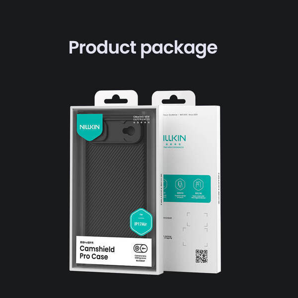 کاور نیلکین مدل Camshield Pro مناسب برای گوشی موبایل اپل iPhone 17 Air