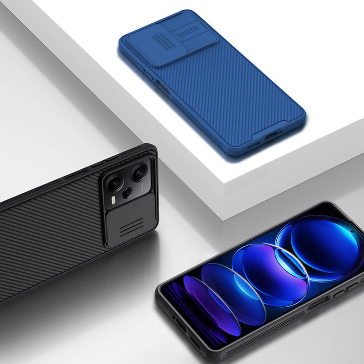کاور نیلکین مدل CAMSHLDPRO 5088 مناسب برای گوشی موبایل شیائومی Redmi Note 12 pro 5G / Mi Poco X5 Pro 5G