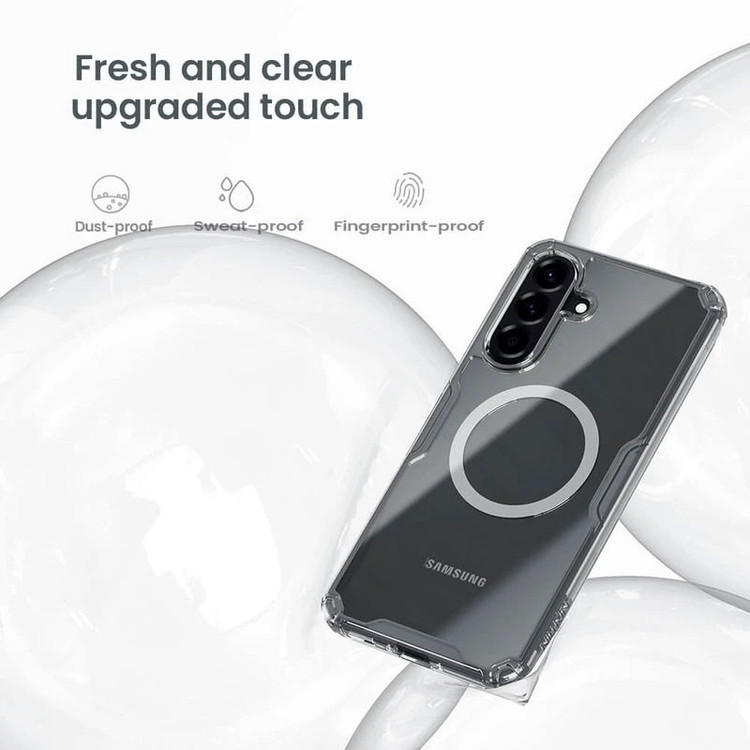 کاور نیلکین مدل Nature TPU Pro Magnetic مناسب برای گوشی موبایل سامسونگ Galaxy A56/A37/A36