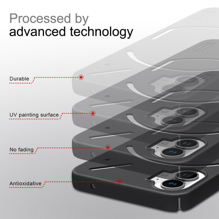 کاور نیلکین مدل Super Frosted Shield مناسب برای گوشی موبایل ناتینگ Phone1