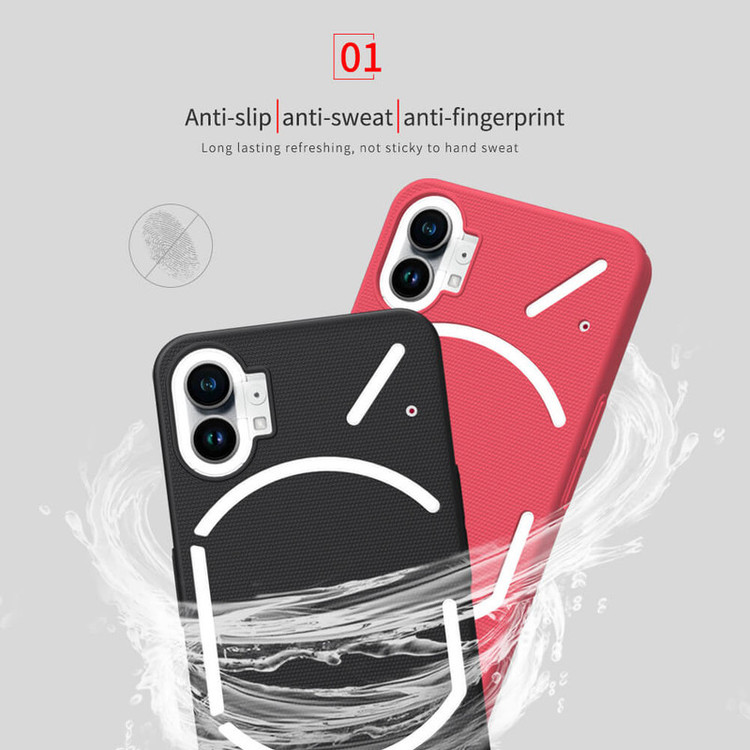 کاور نیلکین مدل Super Frosted Shield مناسب برای گوشی موبایل ناتینگ Phone1