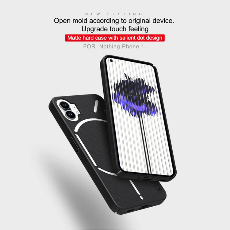 کاور نیلکین مدل Super Frosted Shield مناسب برای گوشی موبایل ناتینگ Phone1