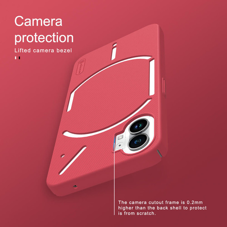 کاور نیلکین مدل Super Frosted Shield مناسب برای گوشی موبایل ناتینگ Phone1