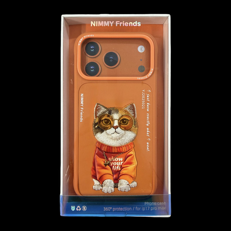 کاور نیمی مدل CAT مناسب برای گوشی موبایل اپل iphone 17 pro max