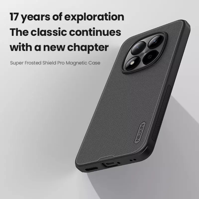 کاور نیلکین مدل Super Frosted Shield Pro Magnetic مناسب برای گوشی موبایل شیائومی Redmi Note 15 Pro 5G