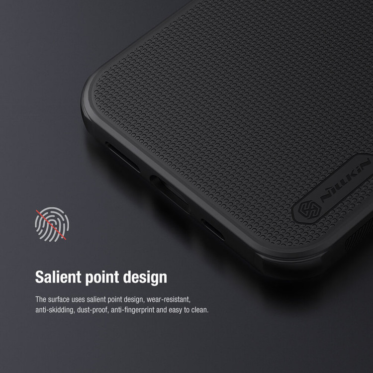 کاور نیلکین مدل Super Frosted Shield Pro مناسب برای گوشی موبایل اپل IPhone 13