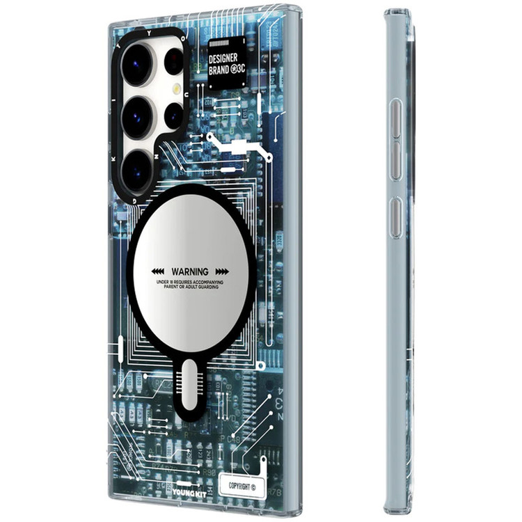 کاور یانگ کیت مدل Technology Magnetic کد CX018 مناسب برای گوشی موبایل سامسونگ Galaxy S24 Ultra