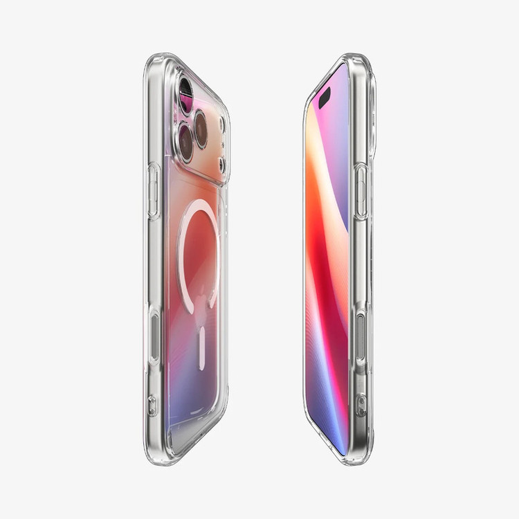 کاور اسپیگن مدل ultra hiybrid magsafe مناسب برای گوشی موبایل اپل iphone 17 pro
