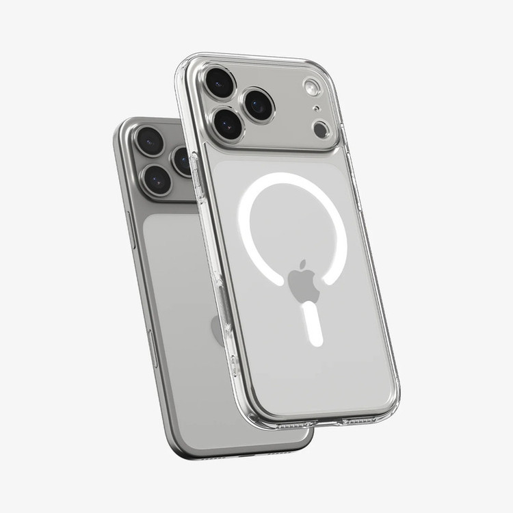 کاور اسپیگن مدل ultra hiybrid magsafe مناسب برای گوشی موبایل اپل iphone 17 pro