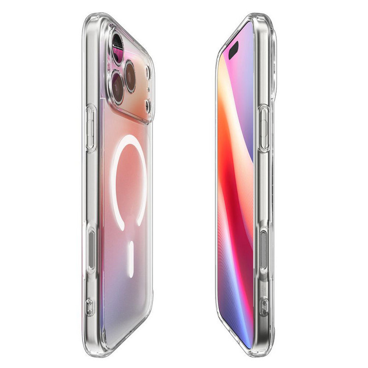 کاور اسپیگن مدل ultra hiybrid magsafe مناسب برای گوشی موبایل اپل iphone 17 pro