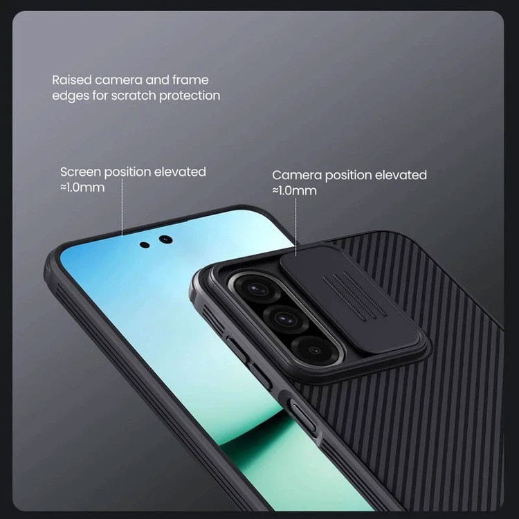کاور نیلکین مدل CamShield Pro مناسب برای گوشی موبایل سامسونگ Galaxy A56/A37/A36