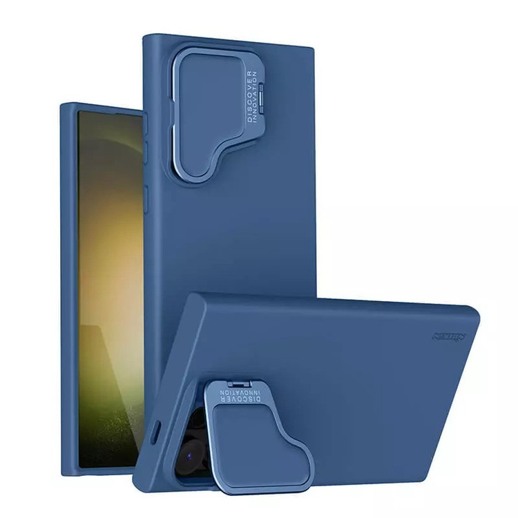 کاور نیلکین مدل CamShield Silky Prop silicon مناسب برای گوشی موبایل سامسونگ Galaxy S24 Ultra
