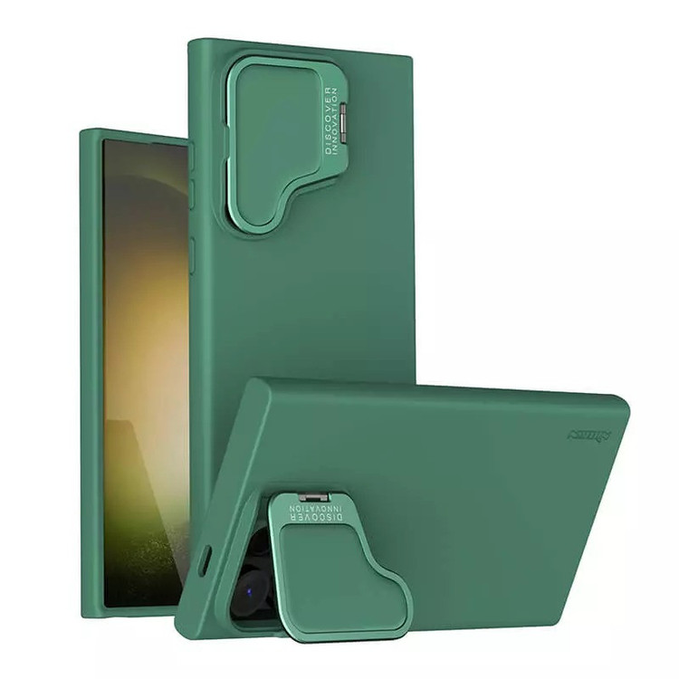 کاور نیلکین مدل CamShield Silky Prop silicon مناسب برای گوشی موبایل سامسونگ Galaxy S24 Ultra