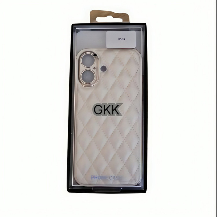 کاور جی کی کی مدل LEATHER (RHOMBOID) مناسب برای گوشی موبایل سامسونگ Galaxy S24 plus