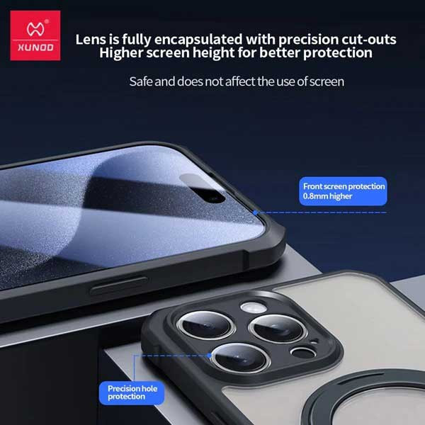 کاور اپیکوی مدل Xundd Rotating 360 Magnetic مناسب برای گوشی موبایل سامسونگ Galaxy Note 20 Ultra