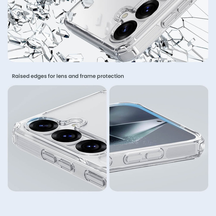 کاور نیلکین مدل Nature TPU Pro Magnetic مناسب برای گوشی موبایل سامسونگ Galaxy S25 Plus