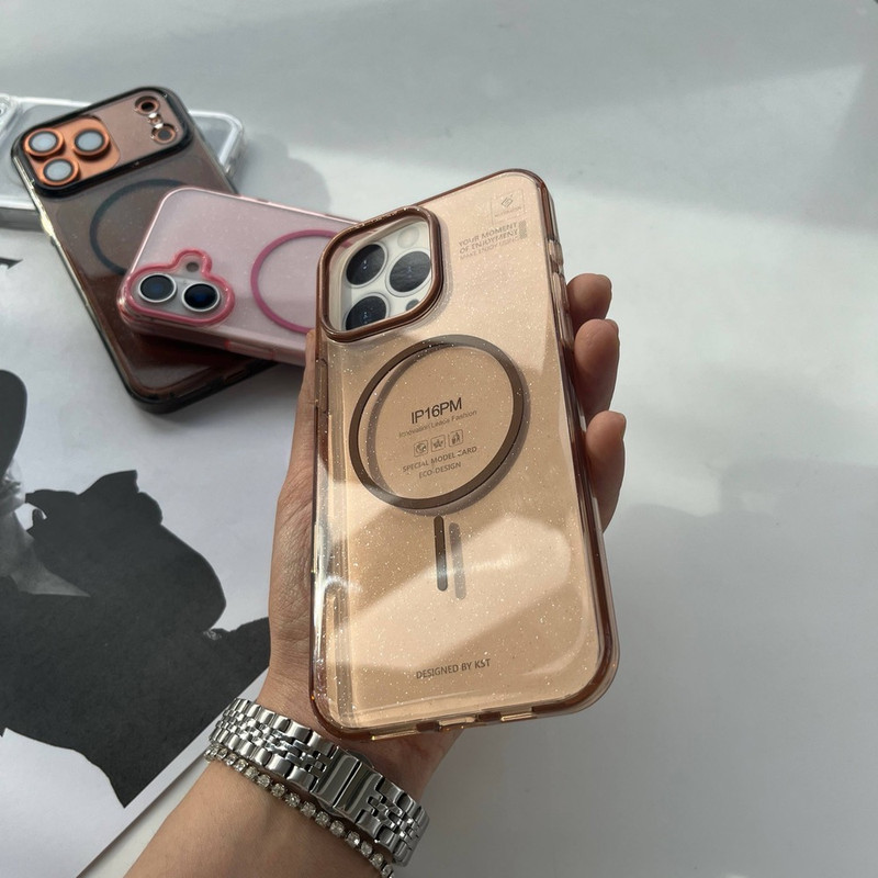 کاور کی اس تی دیزاین مدل شاین مگ سیف مناسب برای گوشی موبایل اپل Iphone 17