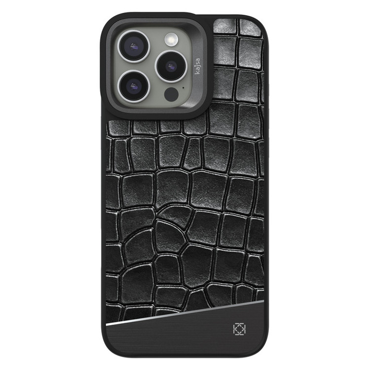 کاور کاجسا مدل Metallic Croco کد Z1 مناسب برای گوشی موبایل اپل iphone 17