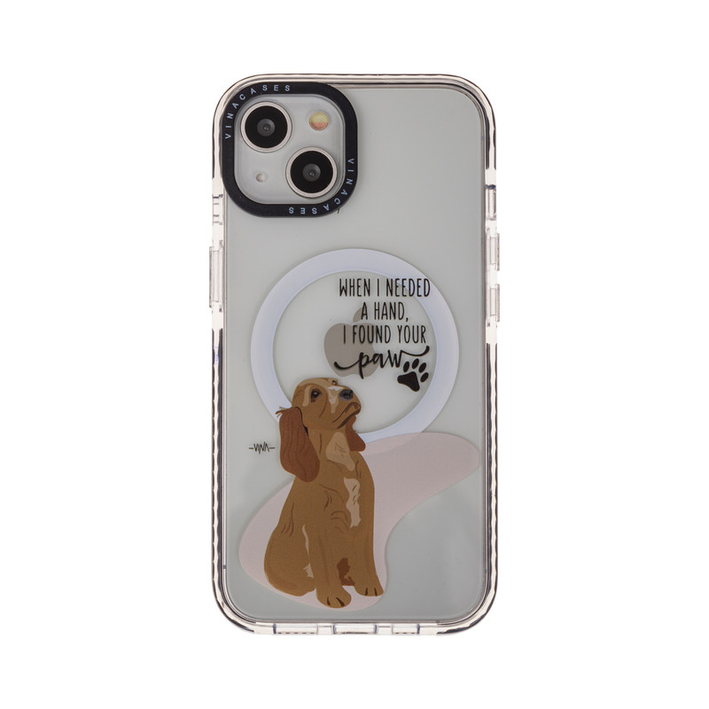 کاور ویناکیسز مدل I found your paw مناسب برای گوشی موبایل اپل iphone 13/14