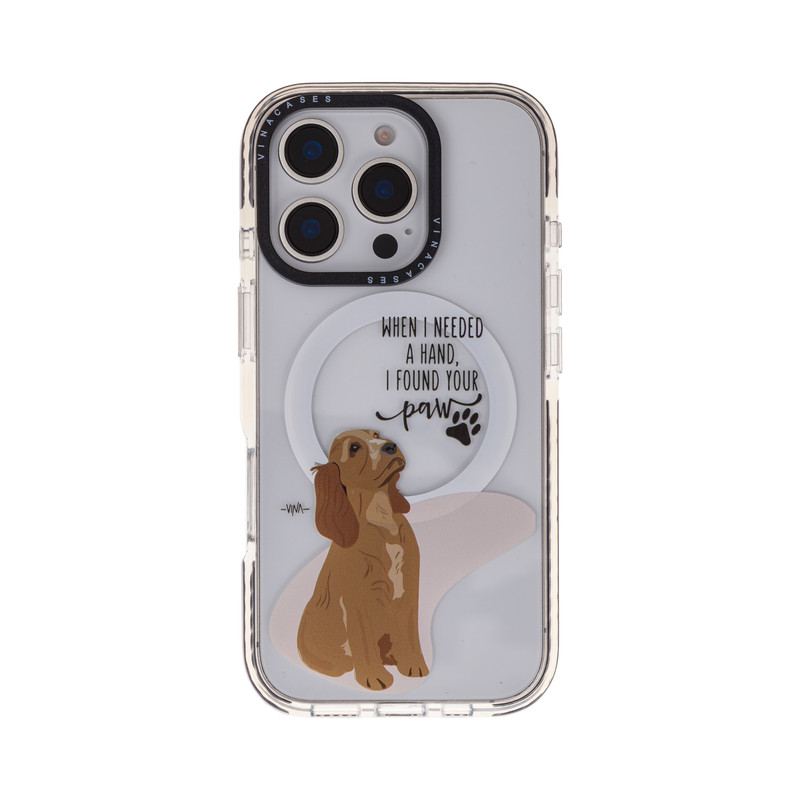 کاور ویناکیسز مدلI found your paw MagSafe مناسب برای گوشی موبایل اپل iphone 16 pro