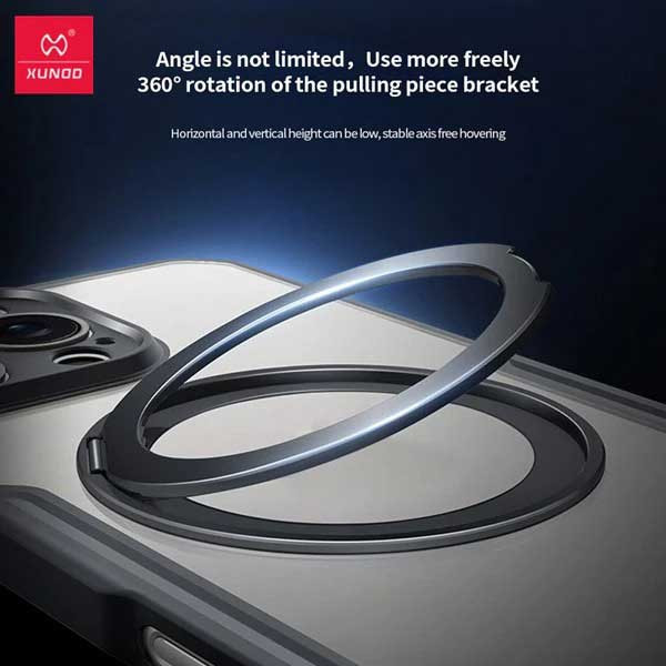 کاور اپیکوی مدل Xundd Rotating 360 Magnetic مناسب برای گوشی موبایل اپل iPhone 16