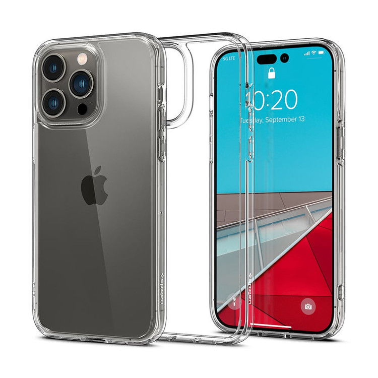 کاور اسپیگن مدل Neo Hybrid Crystal مناسب برای گوشی موبایل اپل iPhone 14 Plus