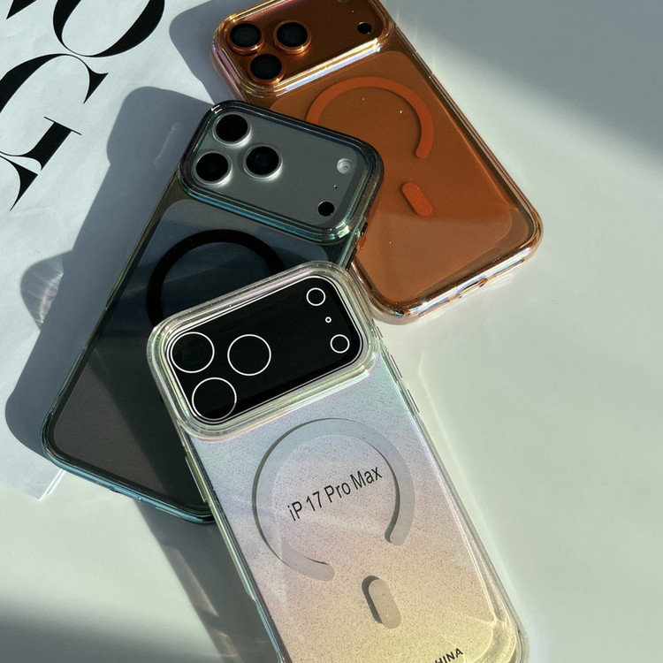 کاور مدل هلوگرامی طرح مگ سیف مناسب برای گوشی موبایل اپل Iphone 17 pro