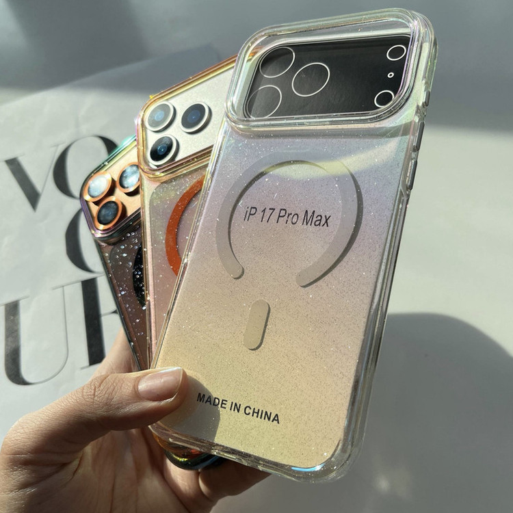 کاور مدل هلوگرامی طرح مگ سیف مناسب برای گوشی موبایل اپل Iphone 17 pro
