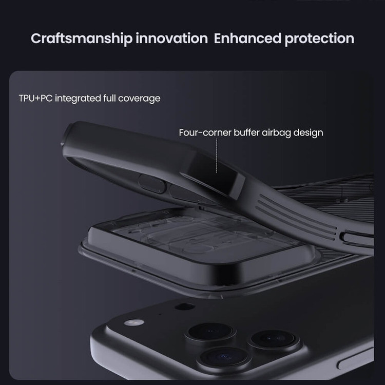کاور نیلکین مدل CamShield Pro Magnetic Clear version مناسب برای گوشی موبایل اپل iPhone 17 Pro