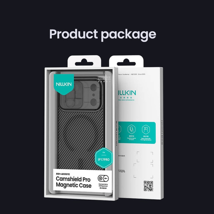 کاور نیلکین مدل CamShield Pro Magnetic Clear version مناسب برای گوشی موبایل اپل iPhone 17 Pro