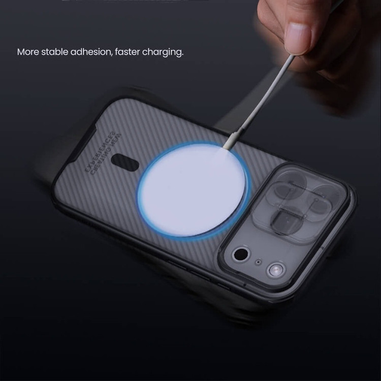 کاور نیلکین مدل CamShield Pro Magnetic Clear version مناسب برای گوشی موبایل اپل iPhone 17 Pro