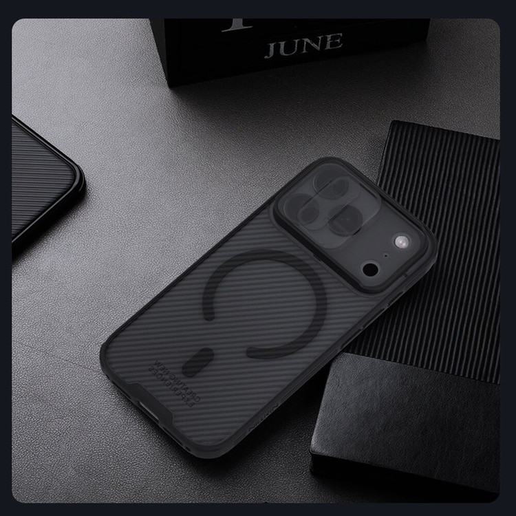 کاور نیلکین مدل CamShield Pro Magnetic Clear version مناسب برای گوشی موبایل اپل iPhone 17 Pro