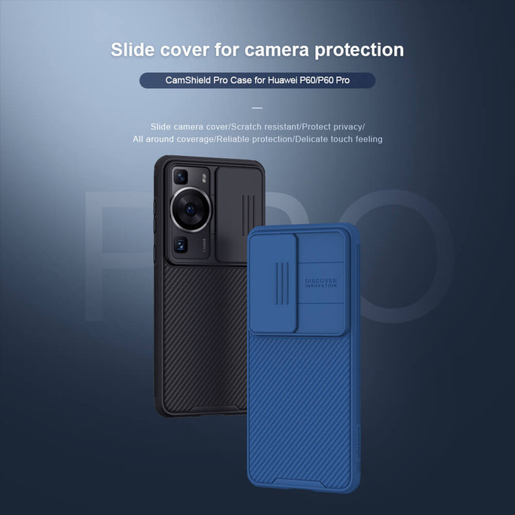 کاور نیلکین مدل CamShield Pro مناسب برای گوشی موبایل هوآوی P60 / P60 Pro